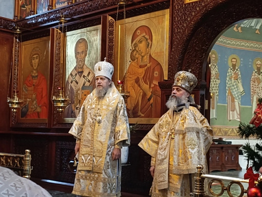 Александр Кузьмичев поздравил митрополита Иосифа с Днём Тезоименитства